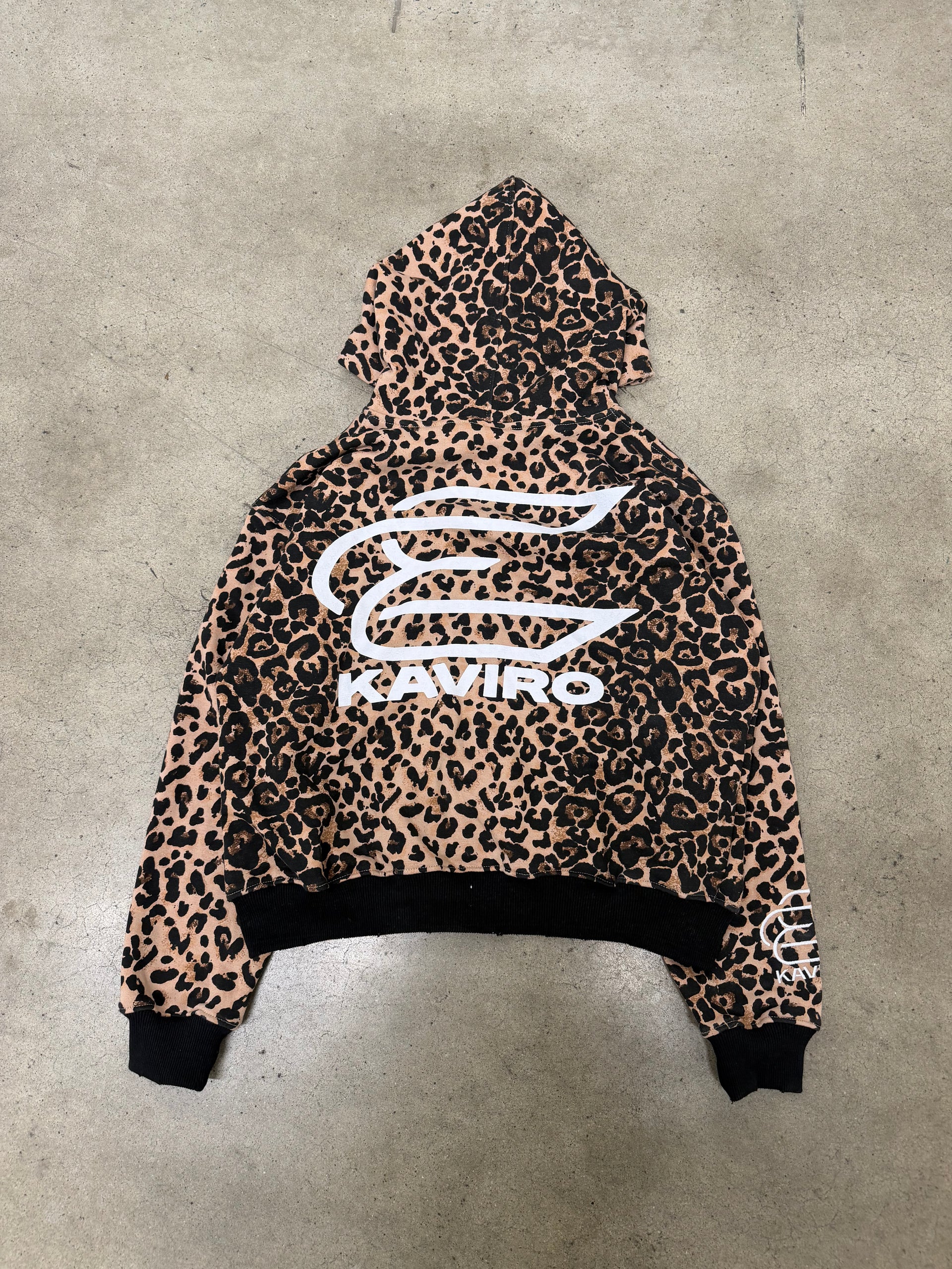 Cheetah zip up