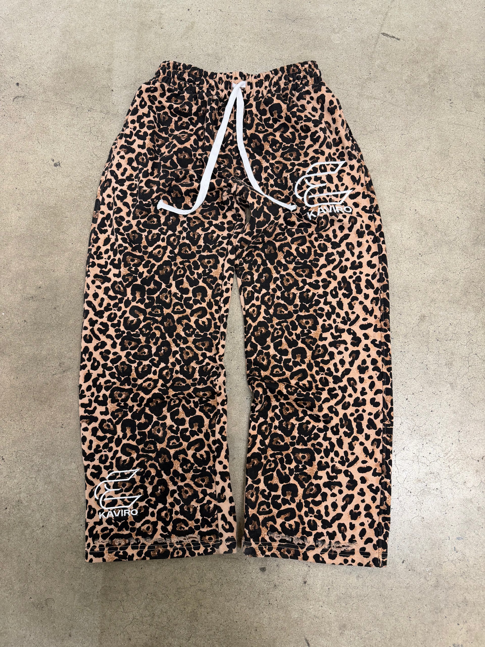 Cheetah sweats